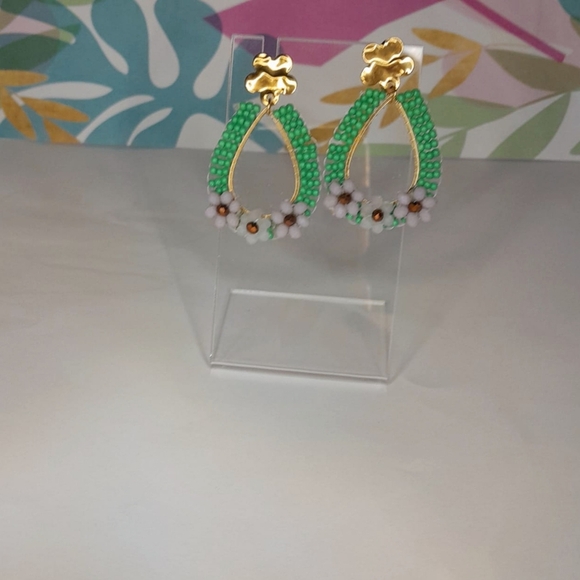 Teardrop Earrings - Picture 2 of 2